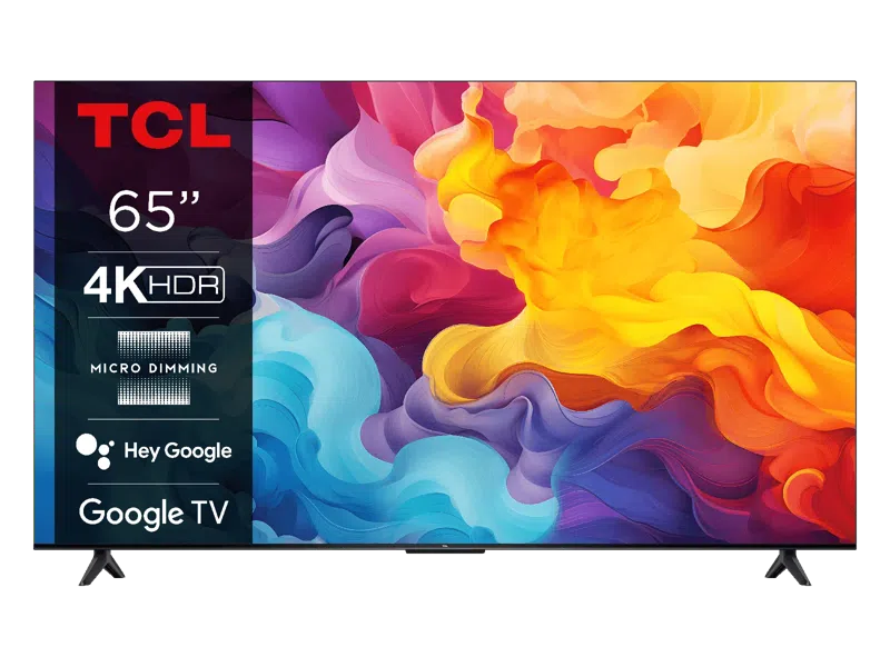 tcl 65v6b 65 inch uhd 4k google smart tv new model 2024