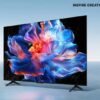 tcl 65v6c 65 inch 4k uhd smart tv hdr10 google tv dolby audio voice control 2025 model